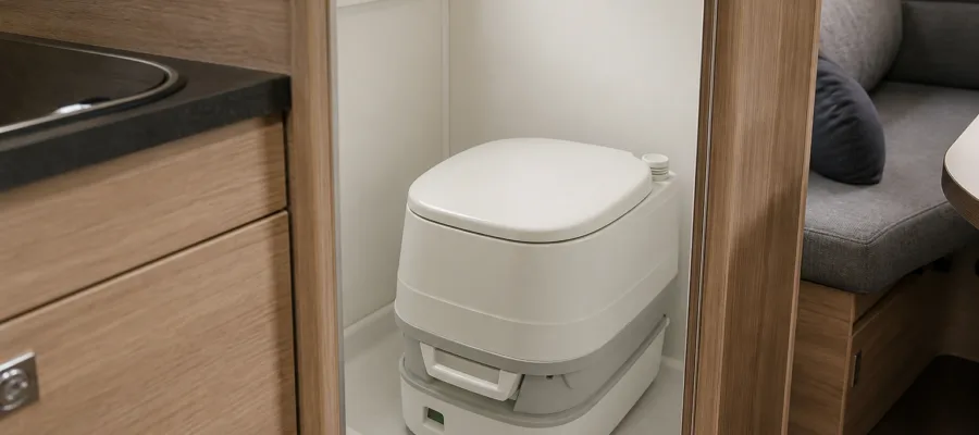 Campingtoilette fuer den Wohnwagen: Passende Modelle und Ausstattungen