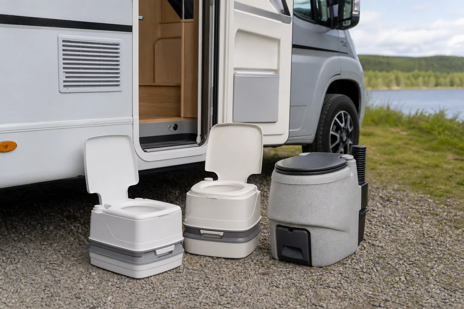 Campingtoilette im Vergleich: Chemietoilette, Trenntoilette und Trockentoilette