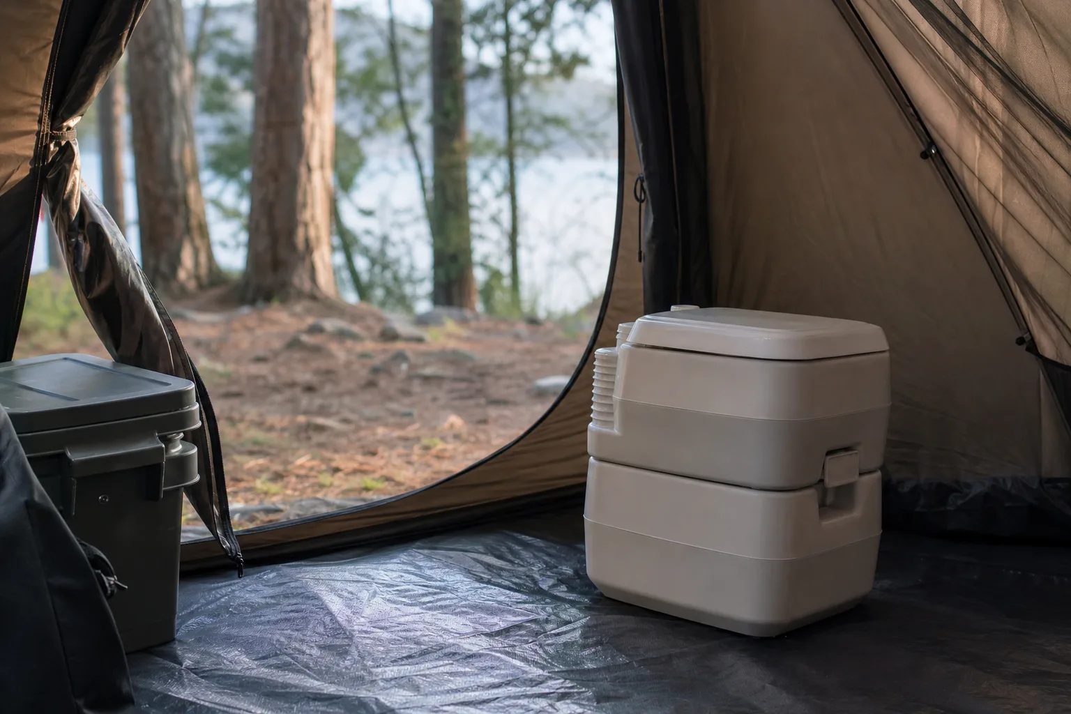 Campingtoiletten und Minimalismus: Wie weniger Platz zu kreativen Loesungen fuehrt